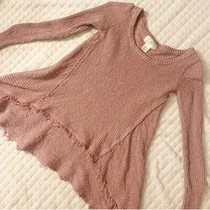 Dusty Rose Knit Sweater